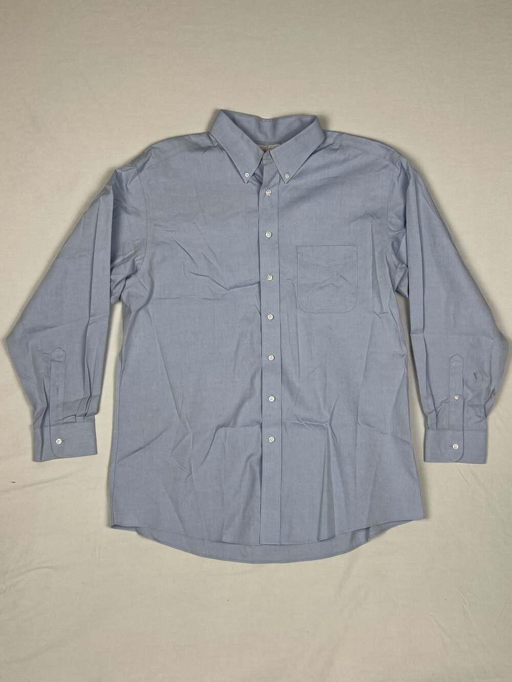Roundtree & Yorke Gold Label Non-Iron EZ Wash 100% Cotton Pinpoint